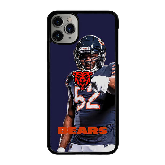 KHALIL MACK 52 BEARS iPhone 11 Pro Max Case Cover