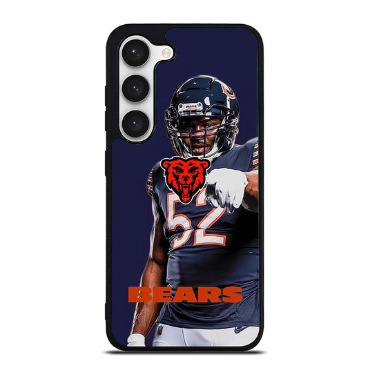 KHALIL MACK 52 BEARS Samsung Galaxy S23 Case Cover