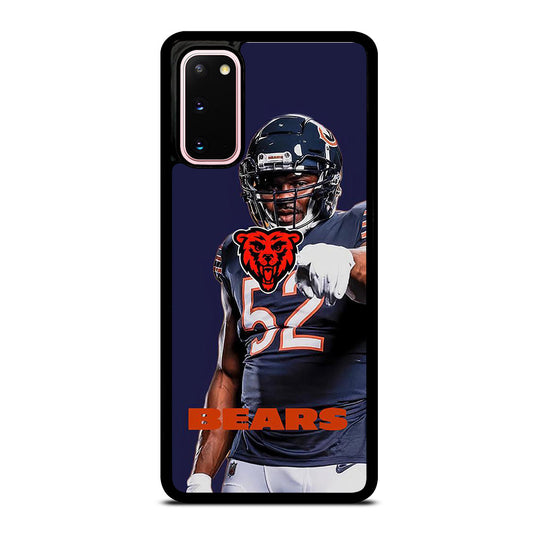KHALIL MACK 52 BEARS Samsung Galaxy S20 Case Cover