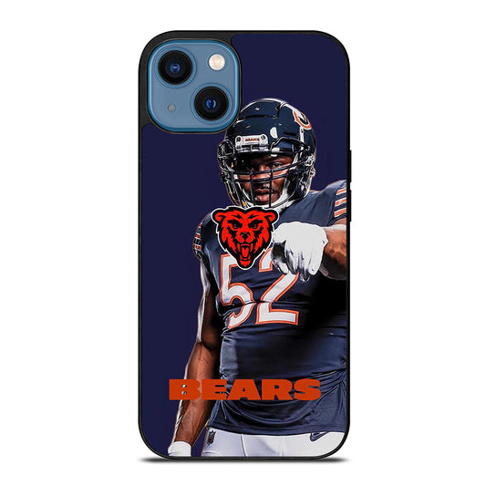 KHALIL MACK 52 BEARS iPhone 14 Case Cover