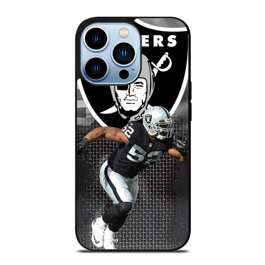 KHALIL MACK FOOTBALL PLAYER iPhone 13 Pro Max Case Cover