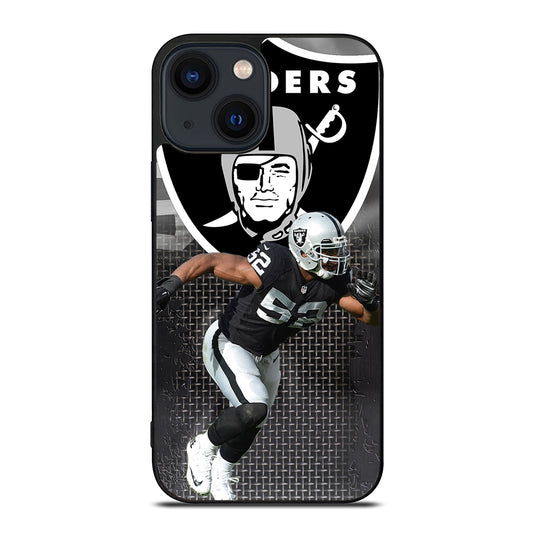 KHALIL MACK FOOTBALL PLAYER iPhone 14 Plus Case Cover