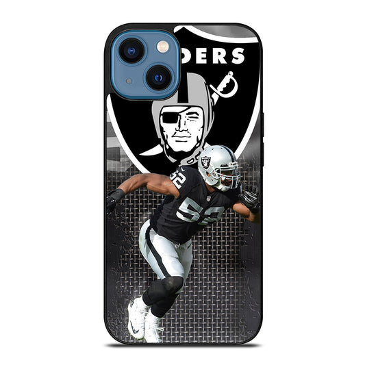 KHALIL MACK FOOTBALL PLAYER iPhone 14 Case Cover