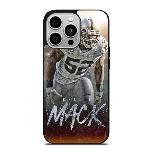 KHALIL MACK THE BEARS ART iPhone 14 Pro Case Cover