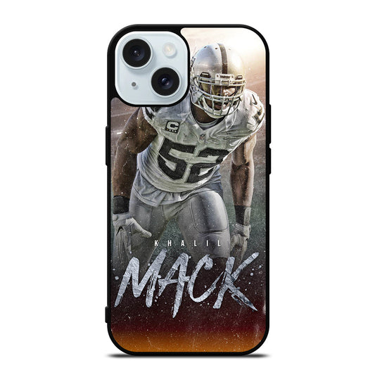 KHALIL MACK THE BEARS ART iPhone 15 Case Cover