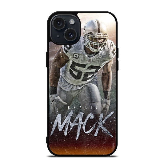 KHALIL MACK THE BEARS ART iPhone 15 Plus Case Cover