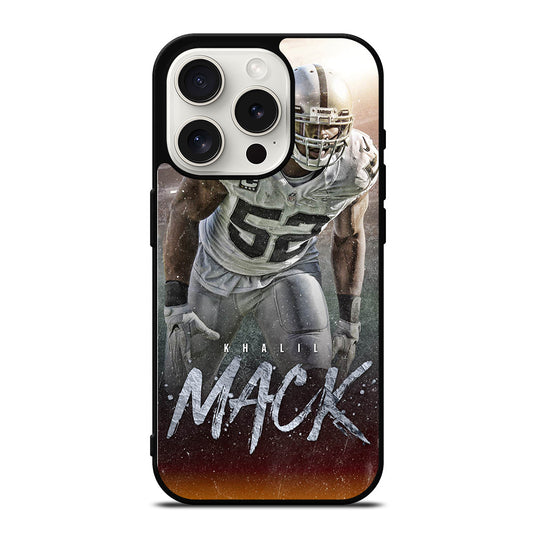 KHALIL MACK THE BEARS ART iPhone 15 Pro Case Cover