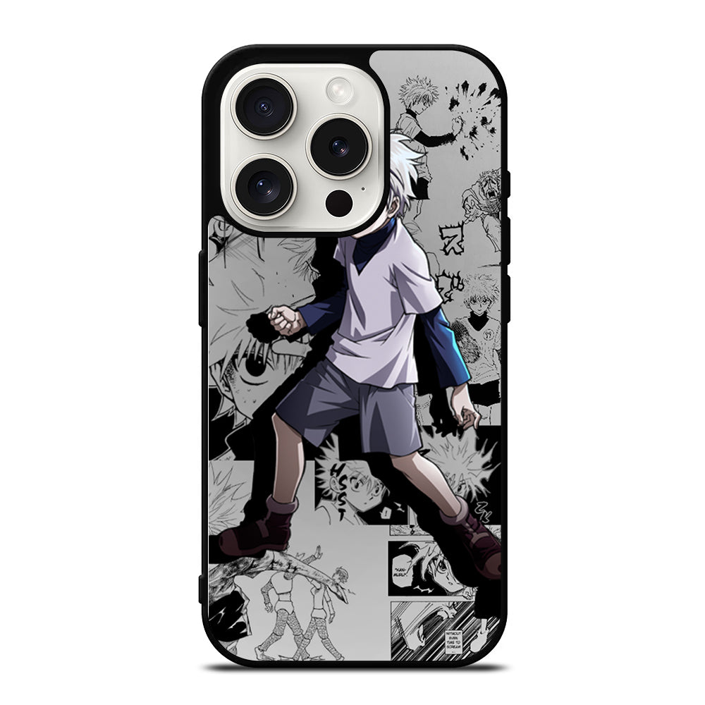 KILLUA HUNTER X HUNTER COMIC iPhone 15 Pro Case Cover