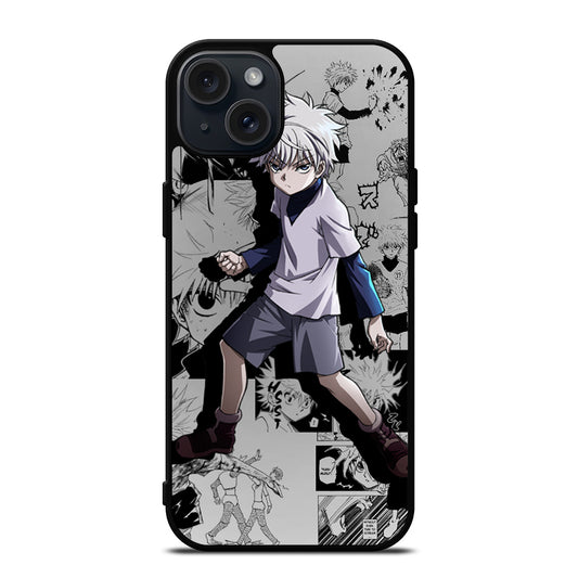 KILLUA HUNTER X HUNTER COMIC iPhone 15 Plus Case Cover