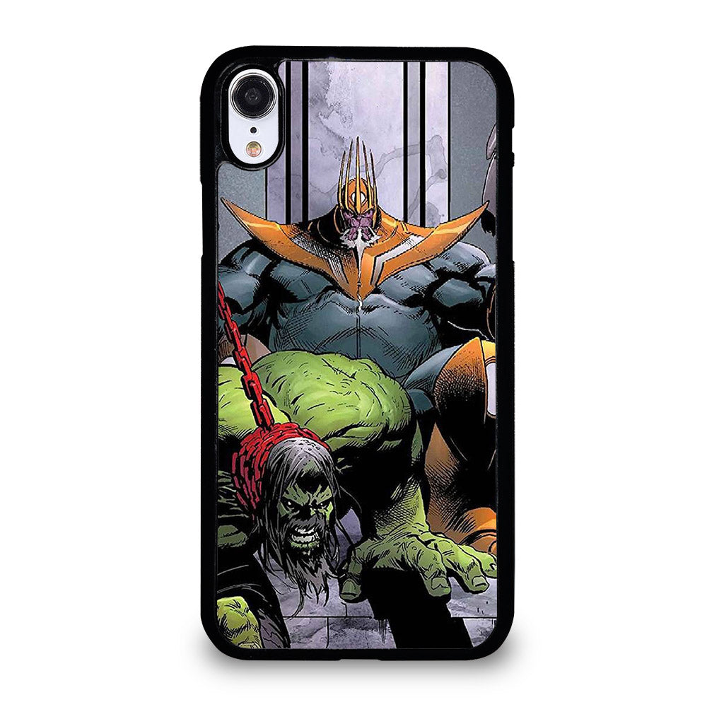 KING THANOS MARVEL CARTOON iPhone XR Case Cover