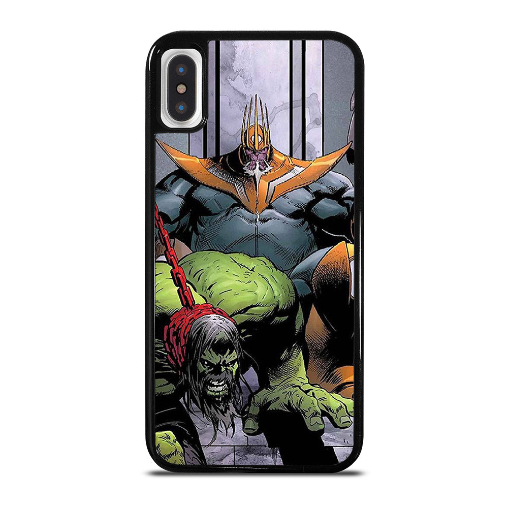 KING THANOS MARVEL CARTOON iPhone X / XS Case Cover