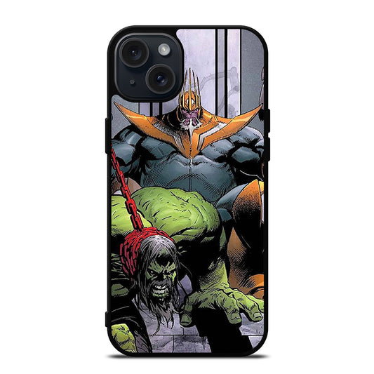 KING THANOS MARVEL CARTOON iPhone 15 Plus Case Cover