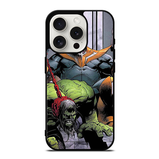KING THANOS MARVEL CARTOON iPhone 15 Pro Case Cover
