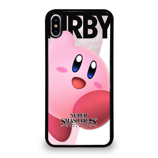 KIRBY SUPER SMASH BROS GAME 1 iPhone XS Max Case Cover