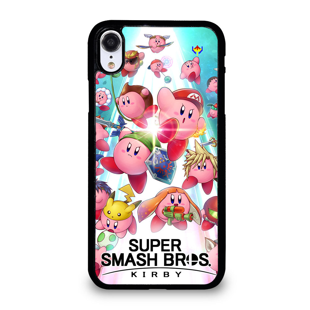 KIRBY SUPER SMASH BROS GAME 3 iPhone XR Case Cover