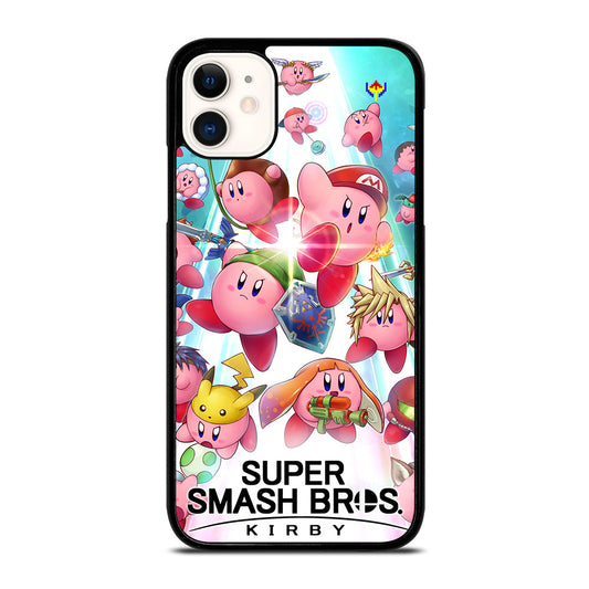 KIRBY SUPER SMASH BROS GAME 3 iPhone 11 Case Cover