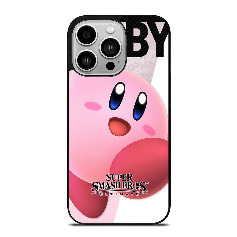 KIRBY SUPER SMASH BROS GAME 1 iPhone 14 Pro Case Cover