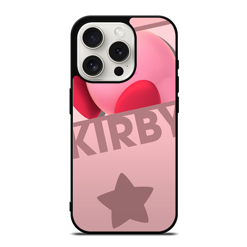 KIRBY SUPER SMASH BROS GAME 2 iPhone 15 Pro Case Cover