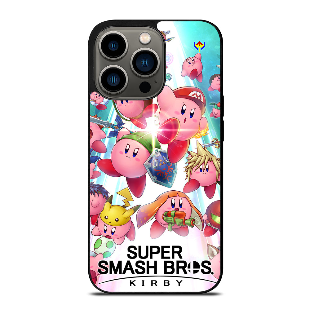 KIRBY SUPER SMASH BROS GAME 3 iPhone 13 Pro Case Cover