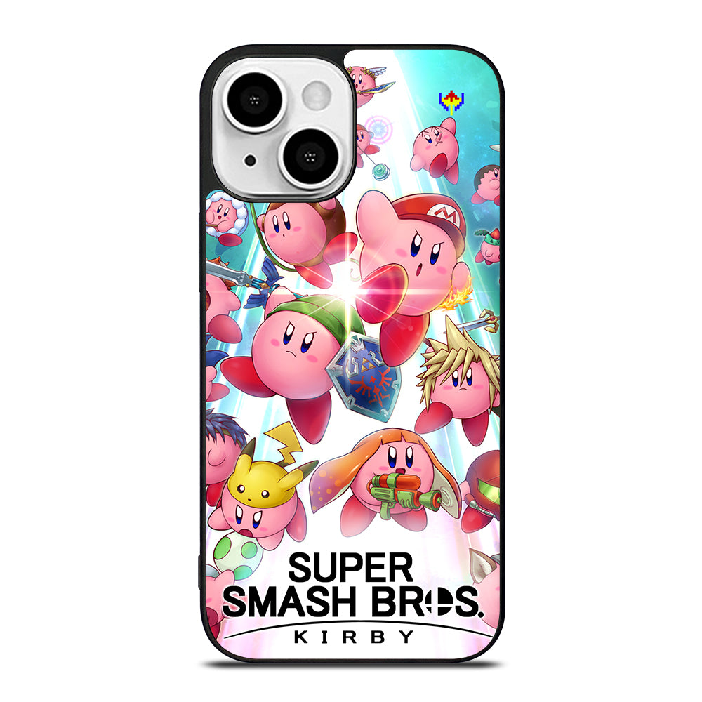 KIRBY SUPER SMASH BROS GAME 3 iPhone 13 Mini Case Cover