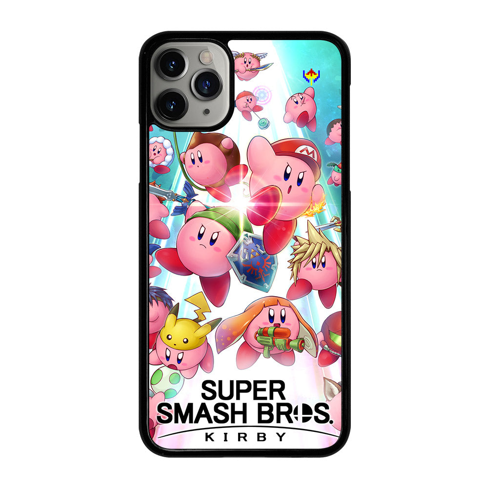 KIRBY SUPER SMASH BROS GAME 3 iPhone 11 Pro Max Case Cover