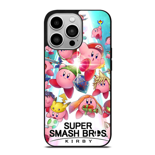 KIRBY SUPER SMASH BROS GAME 3 iPhone 14 Pro Case Cover