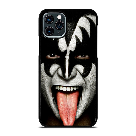 KISS BAND GENE SIMMONS FACE iPhone 11 Pro Case Cover