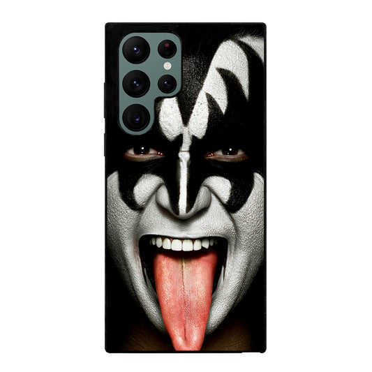 KISS BAND GENE SIMMONS FACE Samsung Galaxy S22 Ultra Case Cover