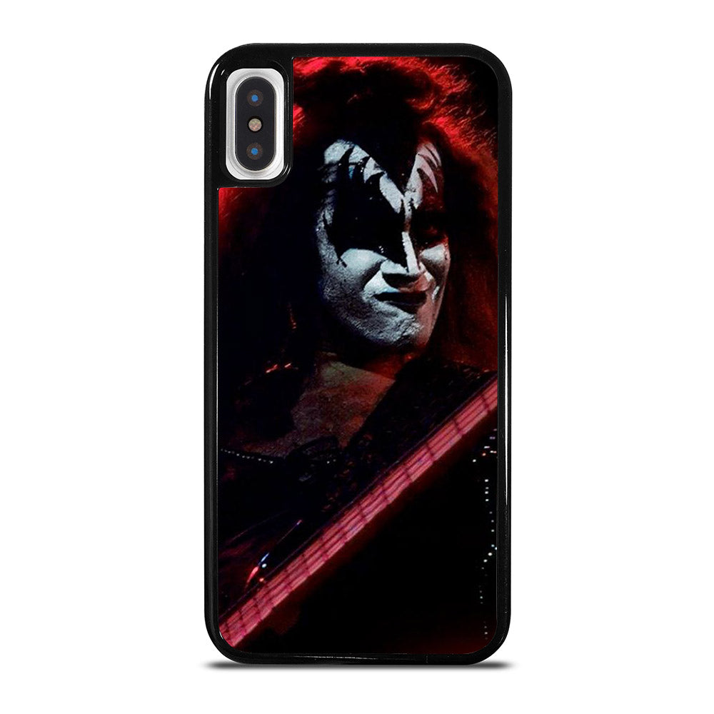 KISS BAND GENE SIMMONS iPhone X / XS Case Cover