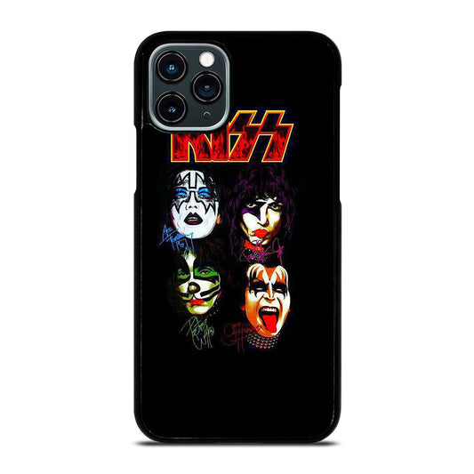 KISS BAND SIGNATURE iPhone 11 Pro Case Cover