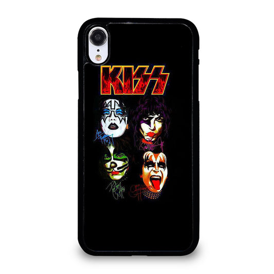 KISS BAND SIGNATURE iPhone XR Case Cover