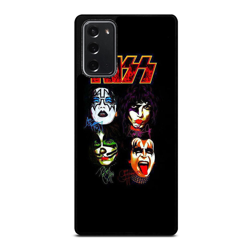 KISS BAND SIGNATURE Samsung Galaxy Note 20 Case Cover