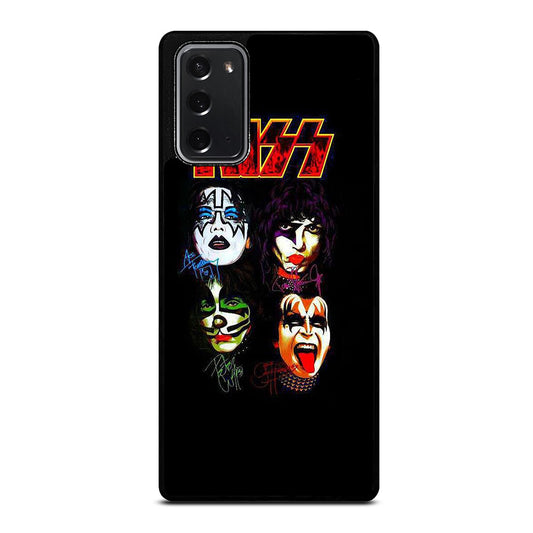 KISS BAND SIGNATURE Samsung Galaxy Note 20 Case Cover