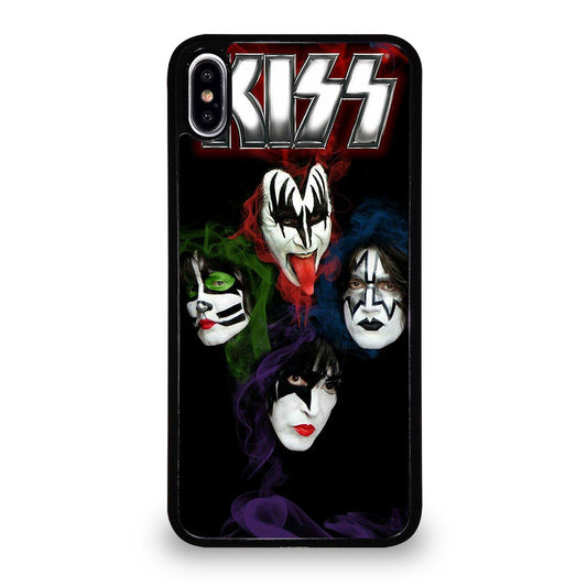 KISS METAL BAND FACE iPhone XS Max Case Cover
