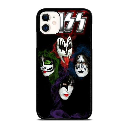 KISS METAL BAND FACE iPhone 11 Case Cover