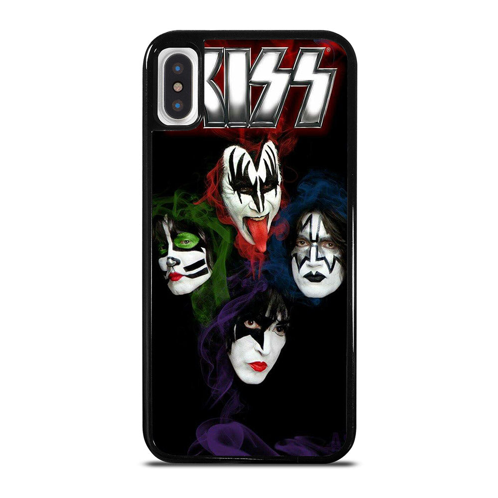 KISS METAL BAND FACE iPhone X / XS Case Cover