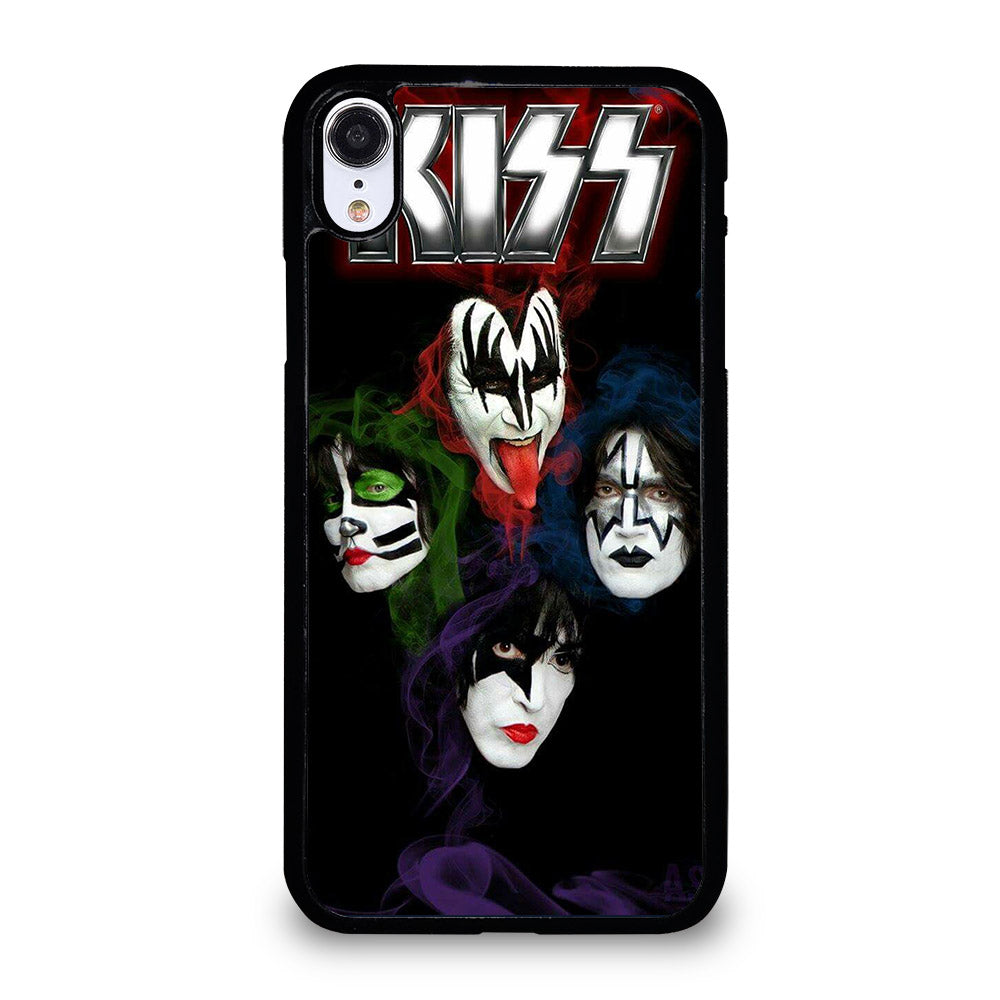 KISS METAL BAND FACE iPhone XR Case Cover