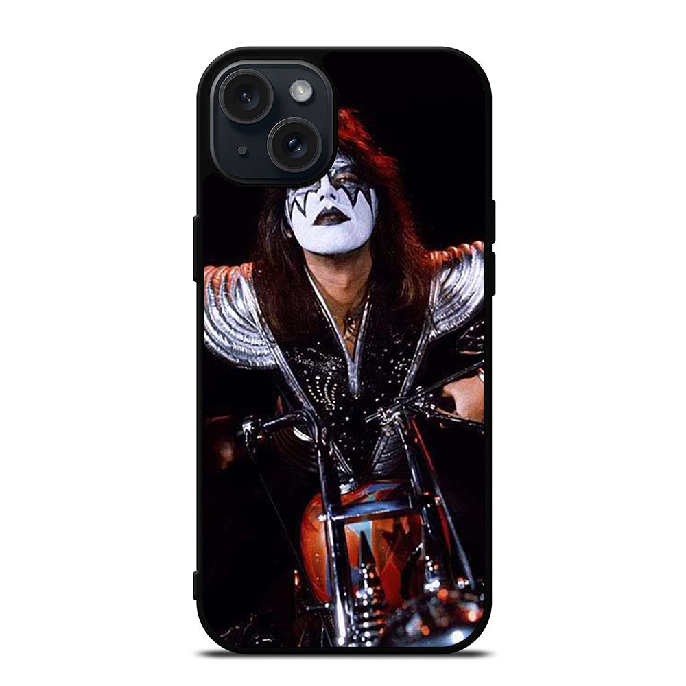 KISS BAND ACE FREHLEY  iPhone 15 Plus Case Cover