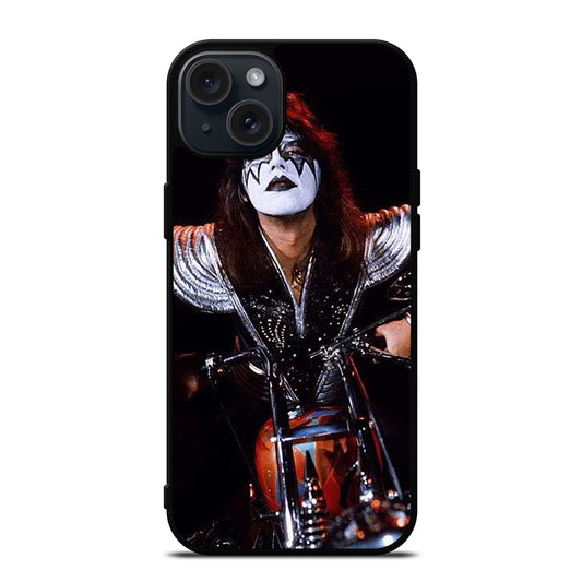 KISS BAND ACE FREHLEY  iPhone 15 Plus Case Cover