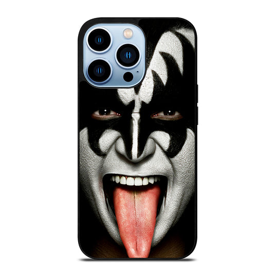 KISS BAND GENE SIMMONS FACE iPhone 13 Pro Max Case Cover