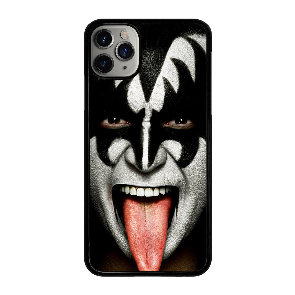 KISS BAND GENE SIMMONS FACE iPhone 11 Pro Max Case Cover