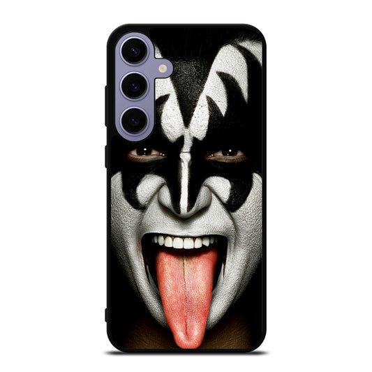 KISS BAND GENE SIMMONS FACE Samsung Galaxy S24 Plus Case Cover