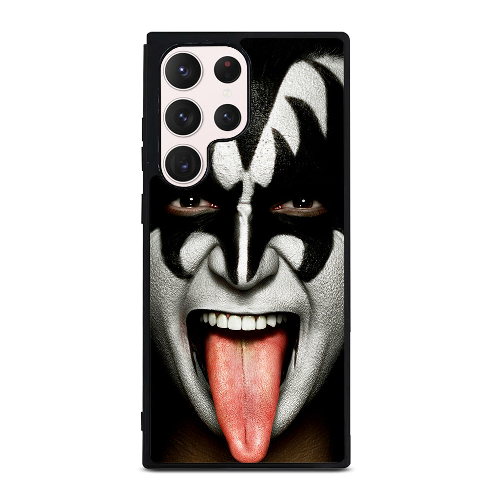 KISS BAND GENE SIMMONS FACE Samsung Galaxy S23 Ultra Case Cover