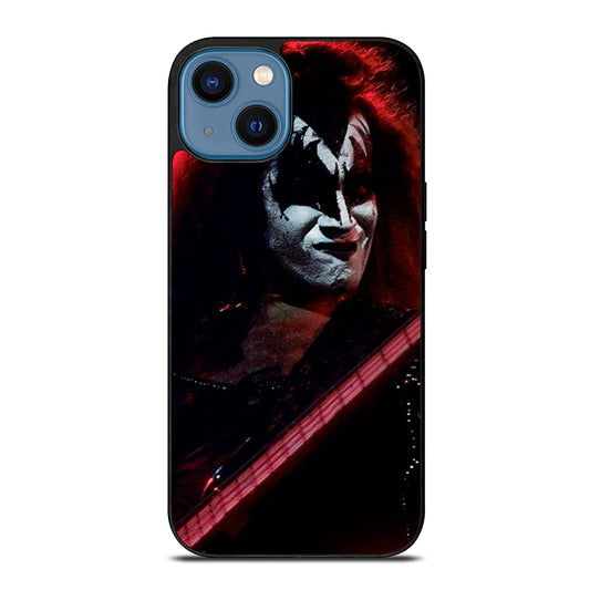 KISS BAND GENE SIMMONS iPhone 14 Case Cover