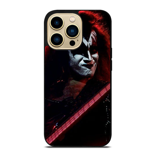 KISS BAND GENE SIMMONS iPhone 14 Pro Max Case Cover