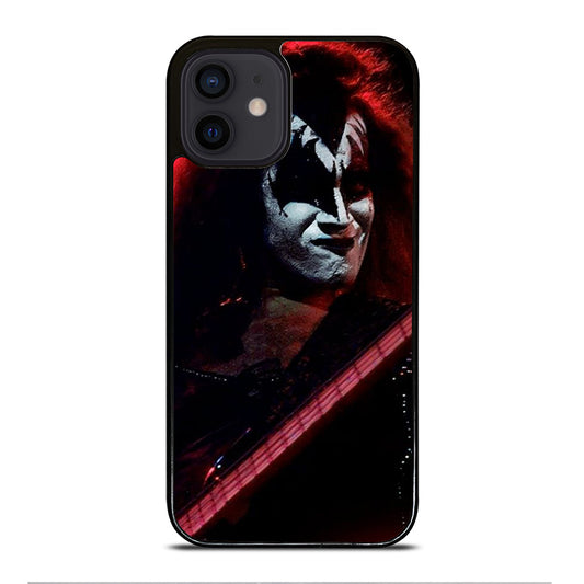 KISS BAND GENE SIMMONS iPhone 12 Mini Case Cover