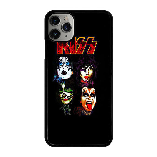 KISS BAND SIGNATURE iPhone 11 Pro Max Case Cover
