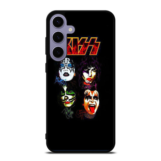 KISS BAND SIGNATURE Samsung Galaxy S24 Plus Case Cover