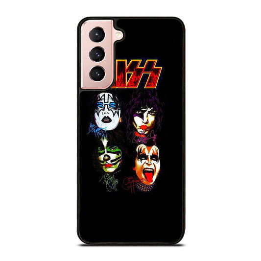KISS BAND SIGNATURE Samsung Galaxy S21 Case Cover
