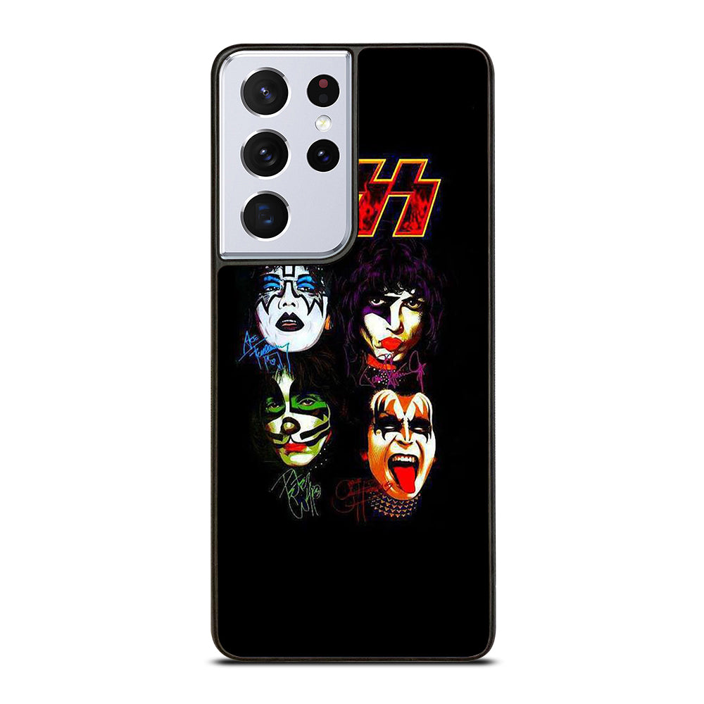 KISS BAND SIGNATURE Samsung Galaxy S21 Ultra Case Cover